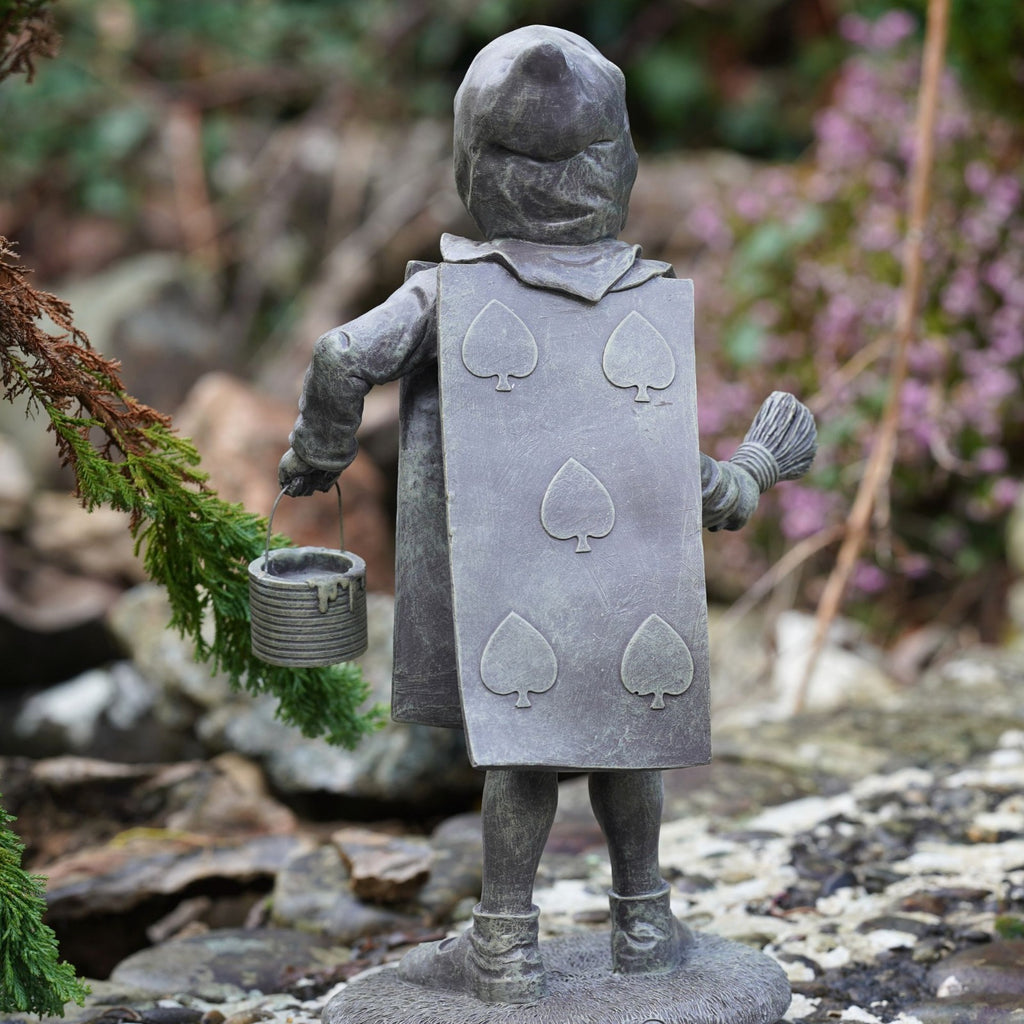 Knave of Spades Resin Statue | Alice in Wonderland Sculpture