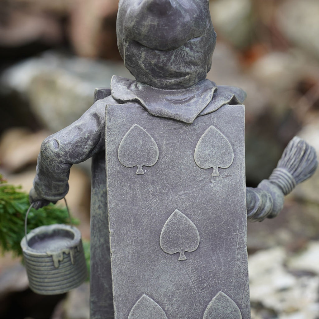Knave of Spades Resin Statue | Alice in Wonderland Sculpture