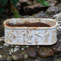 Cast Iron Trough in Antique White