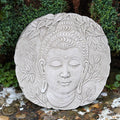 Serene Buddha Stone Hanging Wall Plaque | Zen Garden Ornament