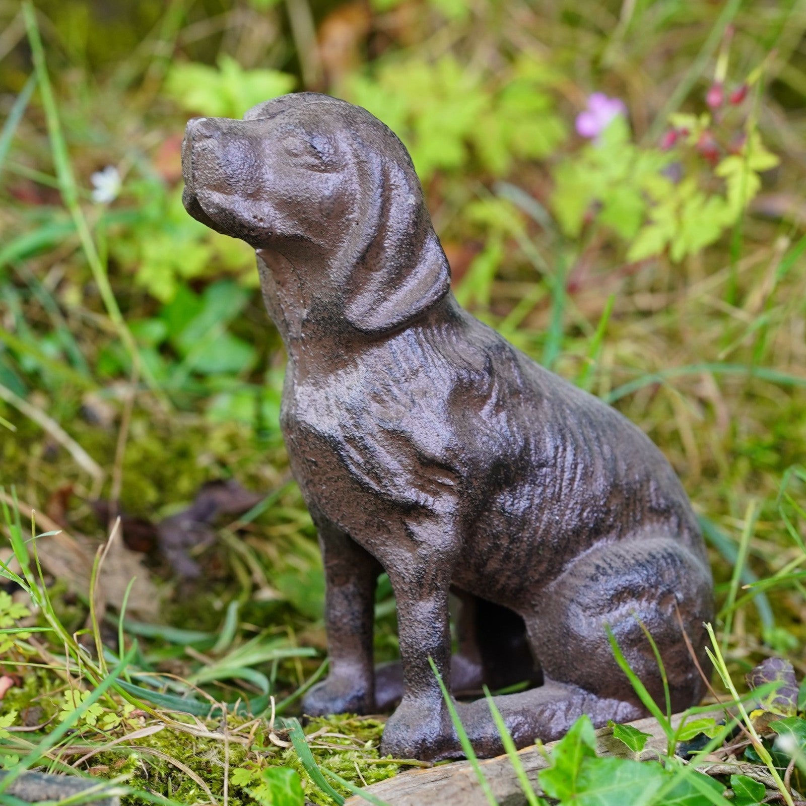 Cast Iron Hound Antique Style Ornament