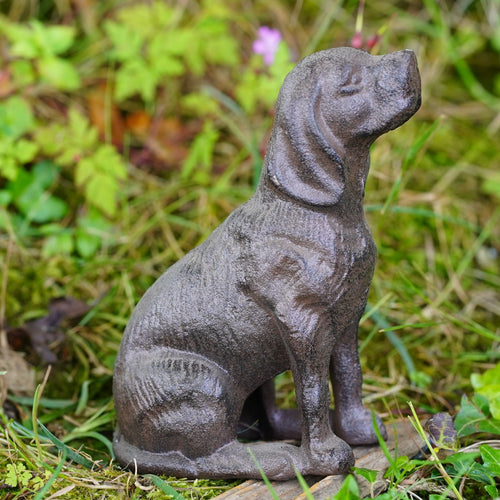 Cast Iron Hound Antique Style Ornament