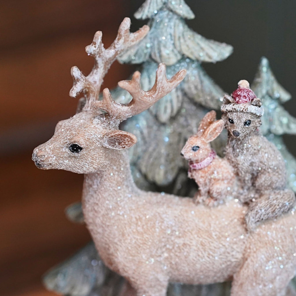 Reindeer Christmas Tree Resin Ornament Xmas Gift