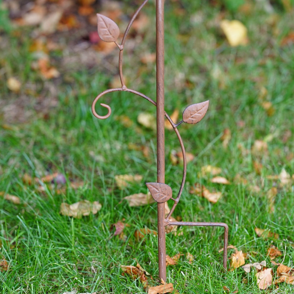 1.4m Watering Can Bird Feeder Garden Stake
