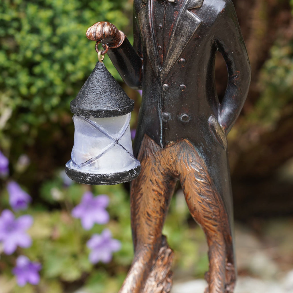 Gentleman Hare Resin Sculpture