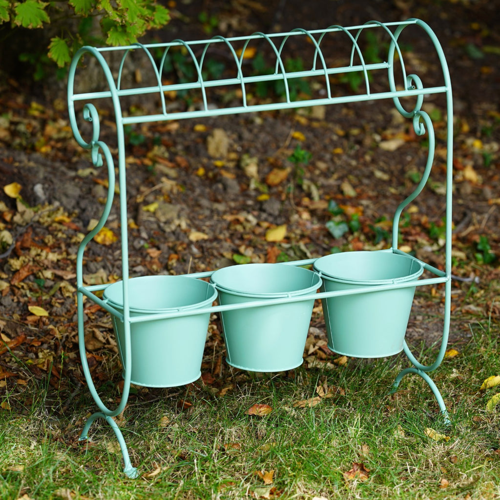 Trio Pot Metal 3 Plant Stand