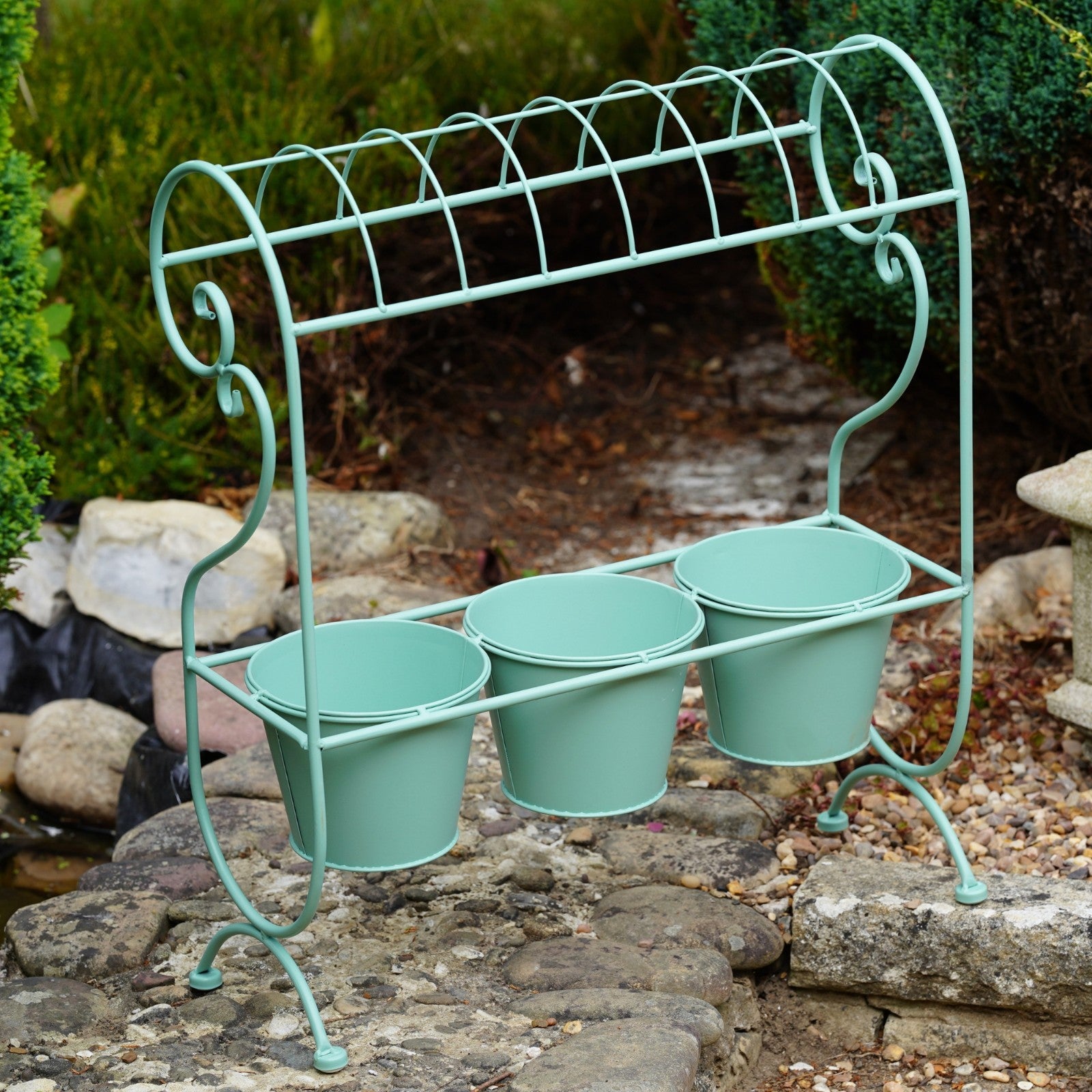 Trio Pot Metal 3 Plant Stand