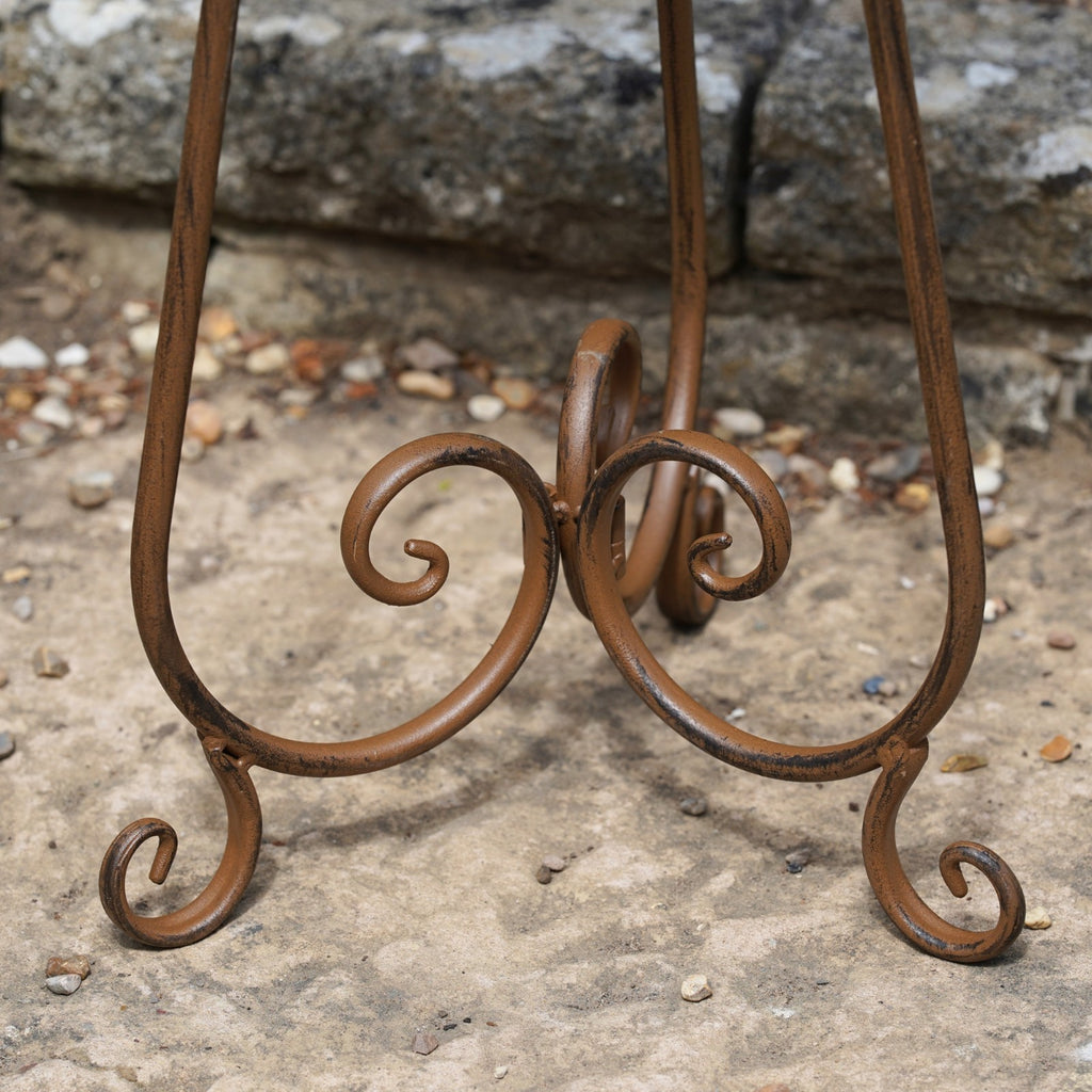 Wrought Iron Bird Bath