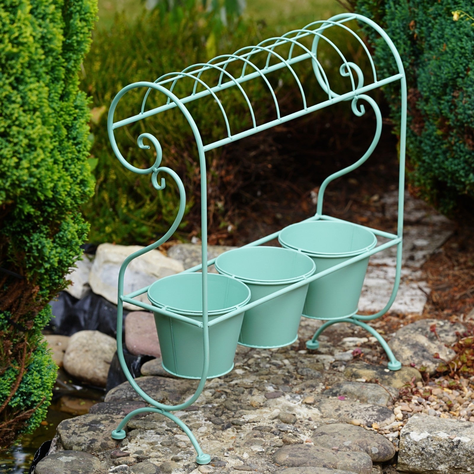 Trio Pot Metal 3 Plant Stand