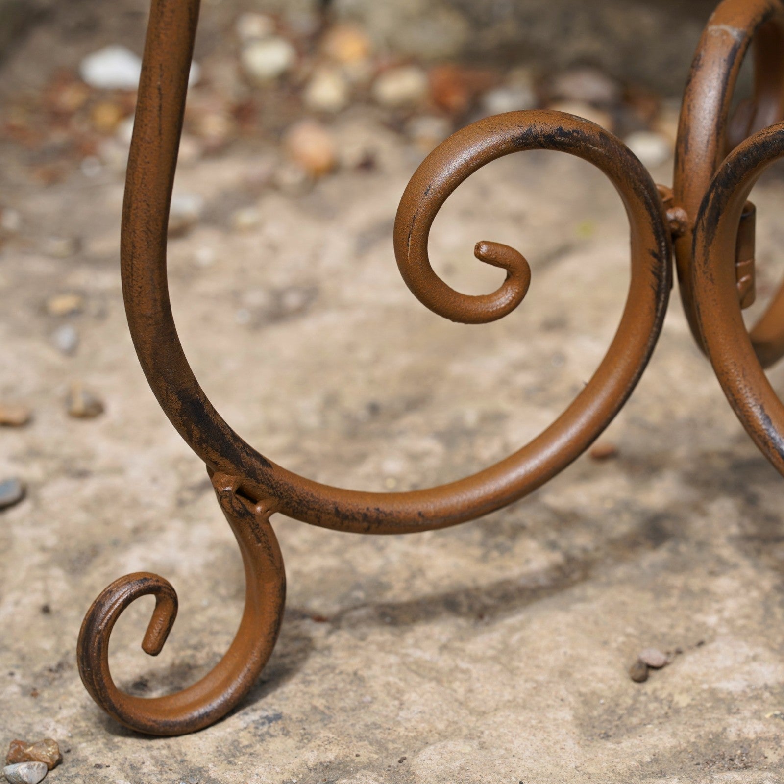 Wrought Iron Bird Bath