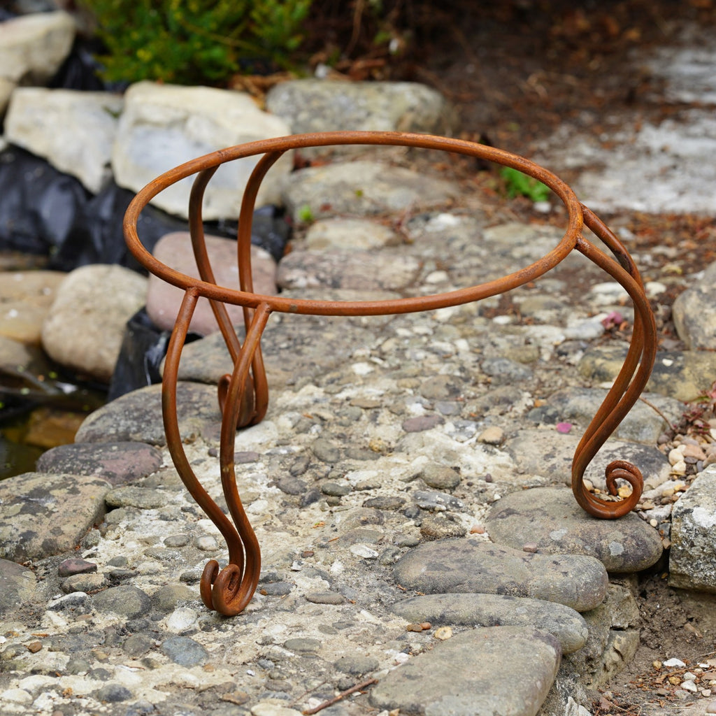 Wrought Iron Fire Pit Bowl – with Fire Grate
