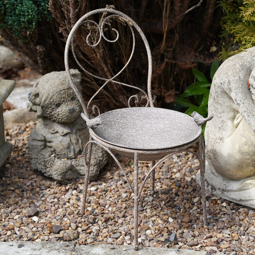 Wrought Iron Bird Feeder – Garden Chair Design