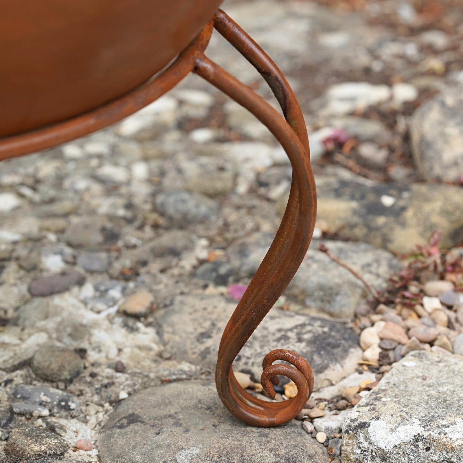 Wrought Iron Planter Bowl