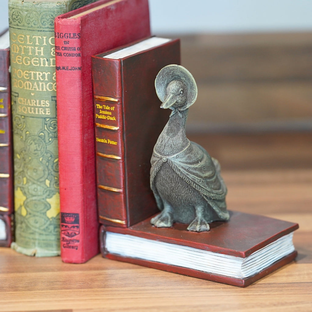 Beatrix Potter Bookends – Pair | Peter Rabbit + Jemima