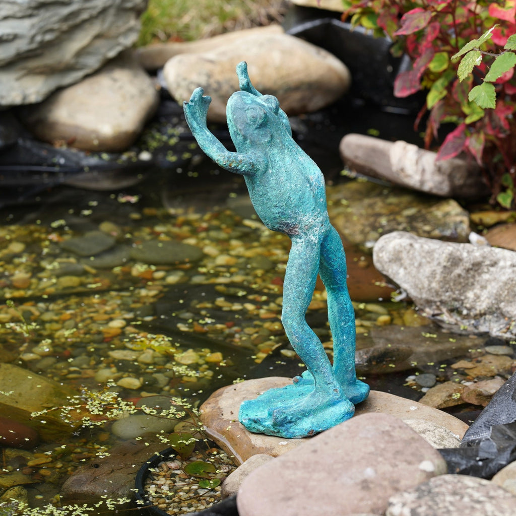 Cast Iron Leaping Frog