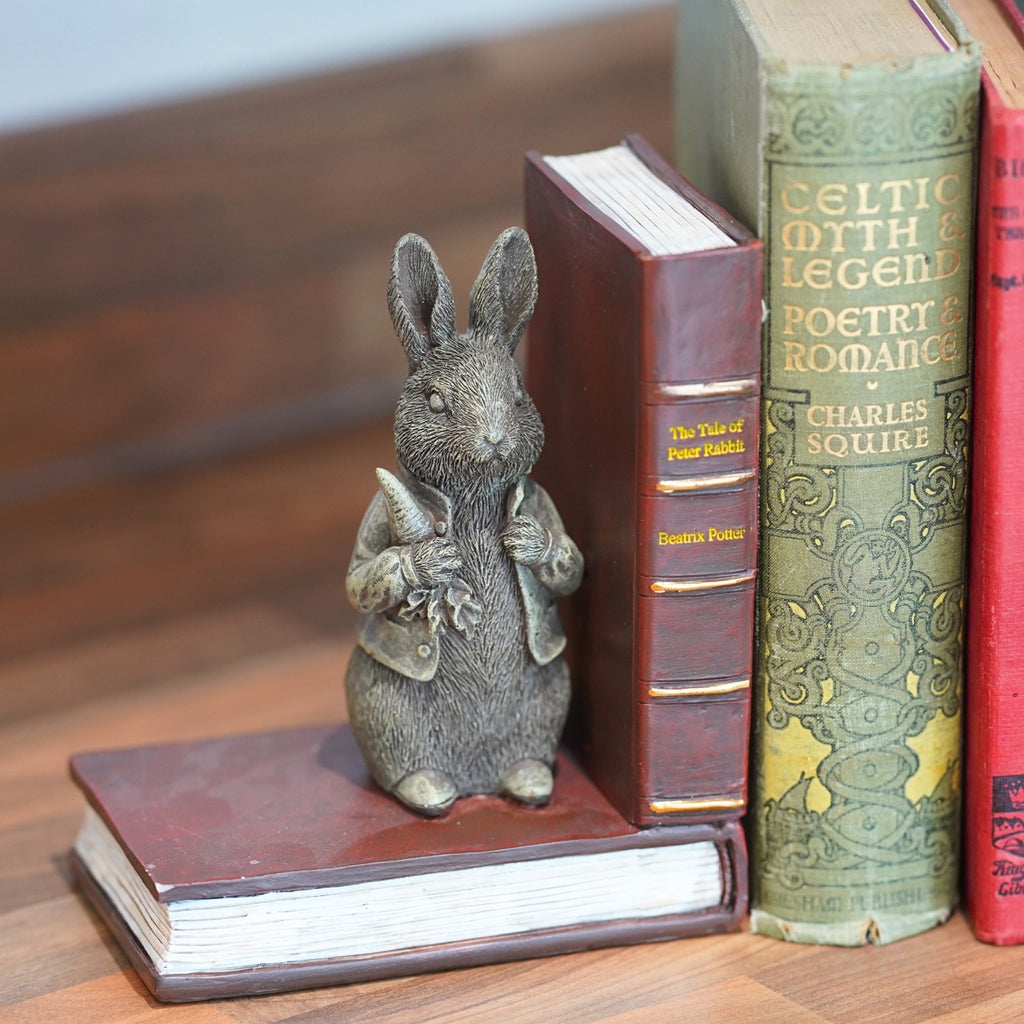 Beatrix Potter Bookends – Pair | Peter Rabbit + Jemima
