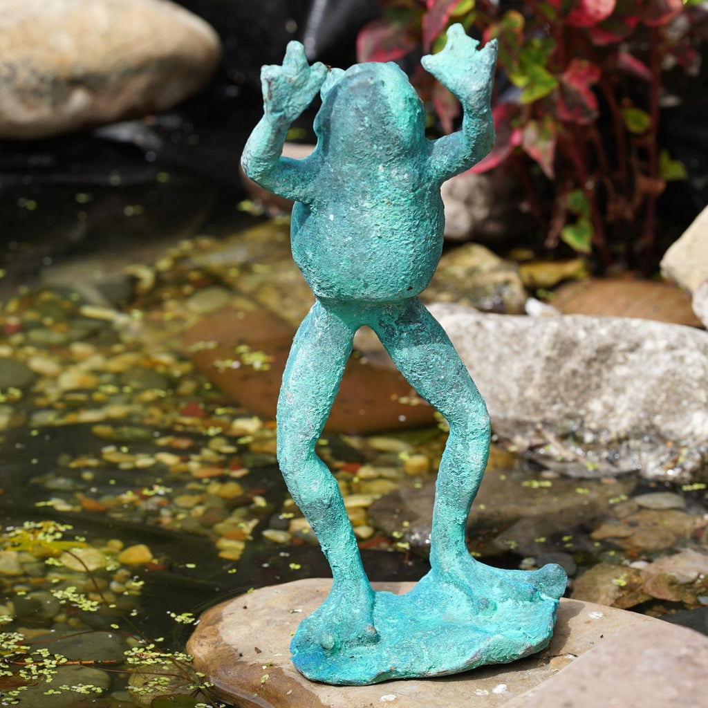 Cast Iron Leaping Frog