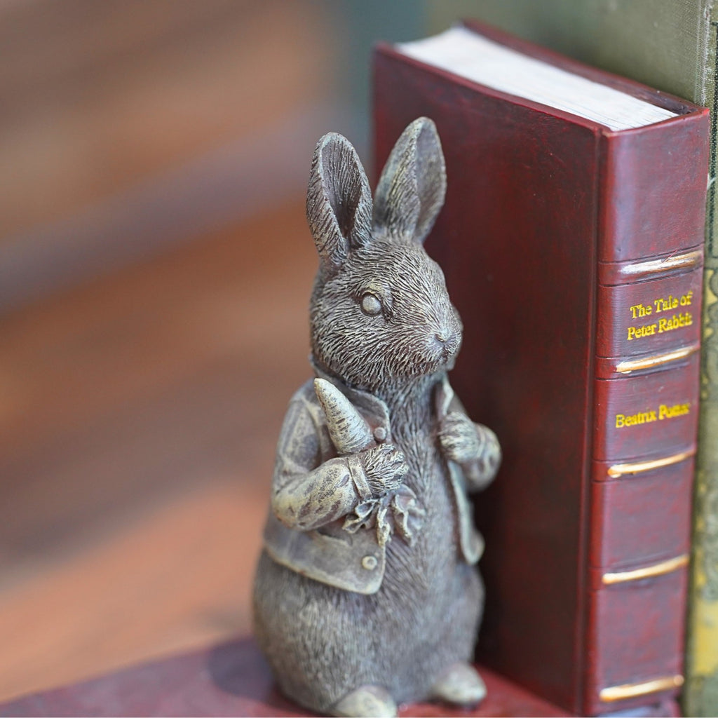 Beatrix Potter Bookends – Pair | Peter Rabbit + Jemima