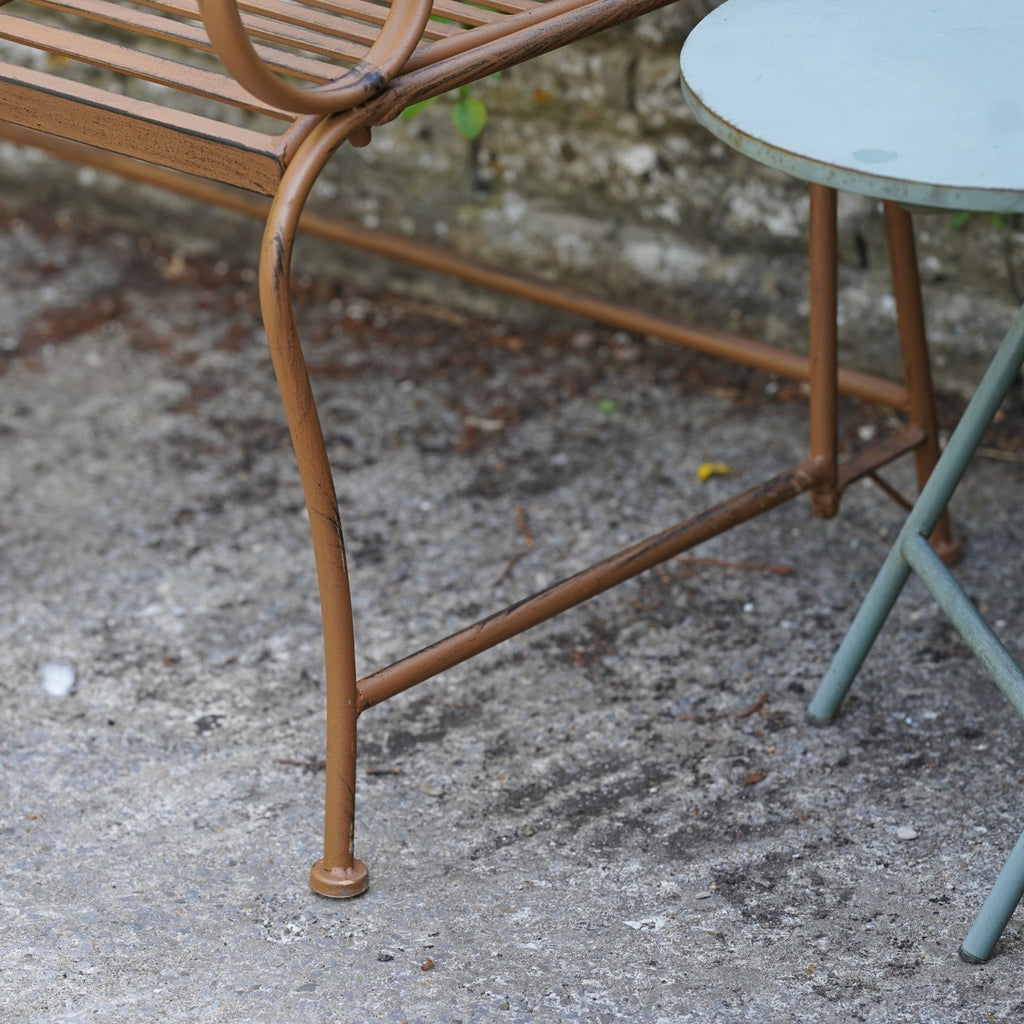 Wrought Iron Garden Bench – 2 Seater