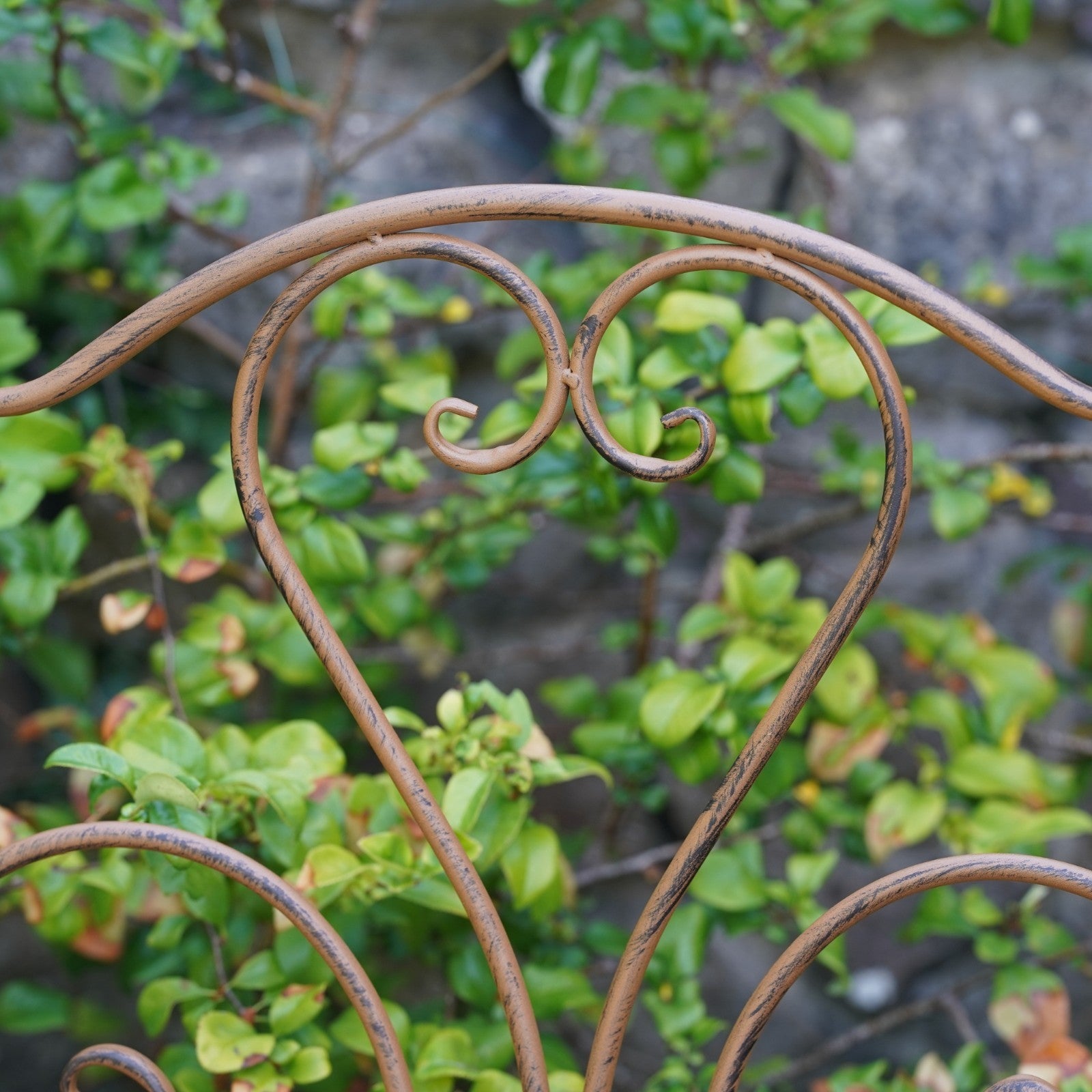 Wrought Iron Garden Bench – 2 Seater