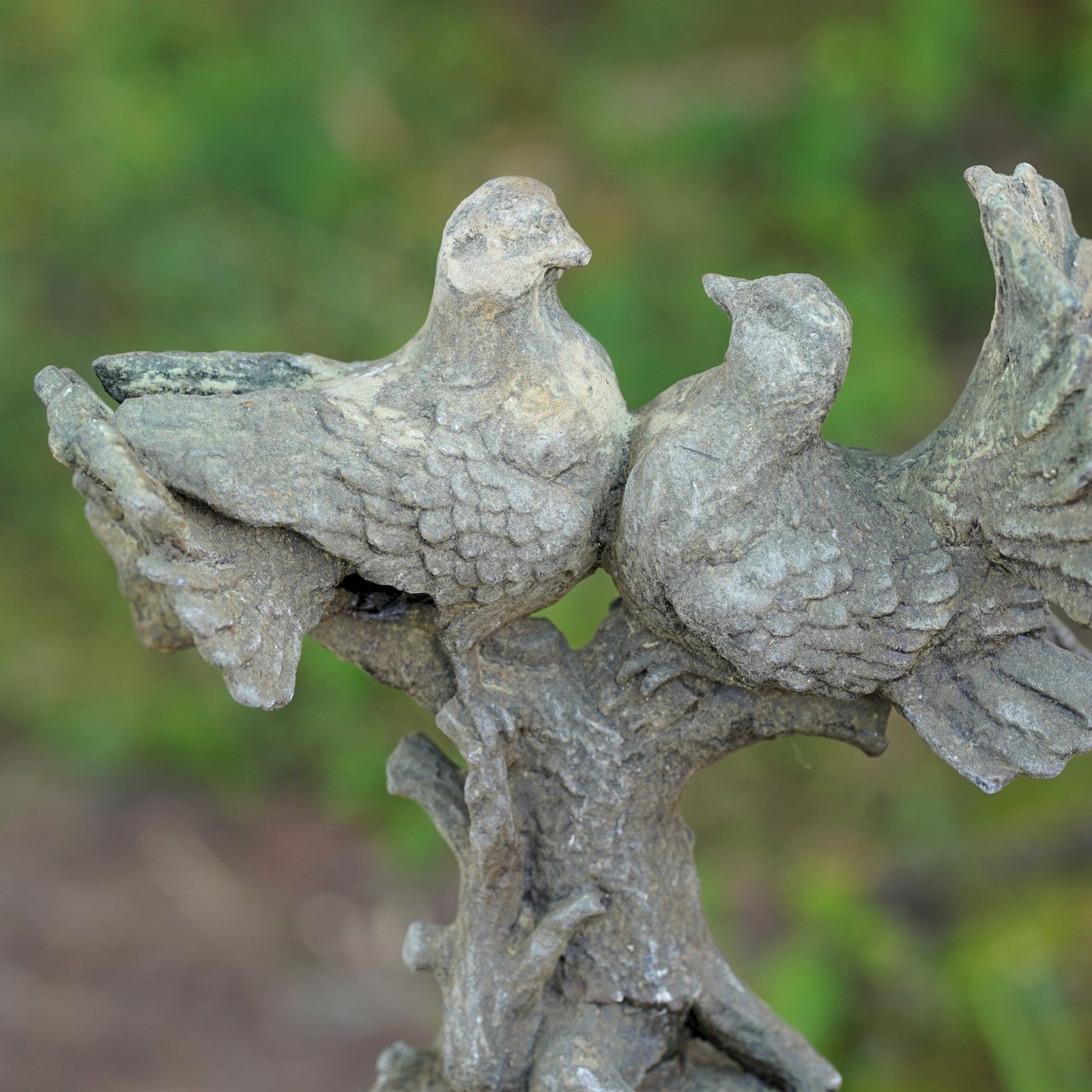 Cast Iron Doves Antique Style