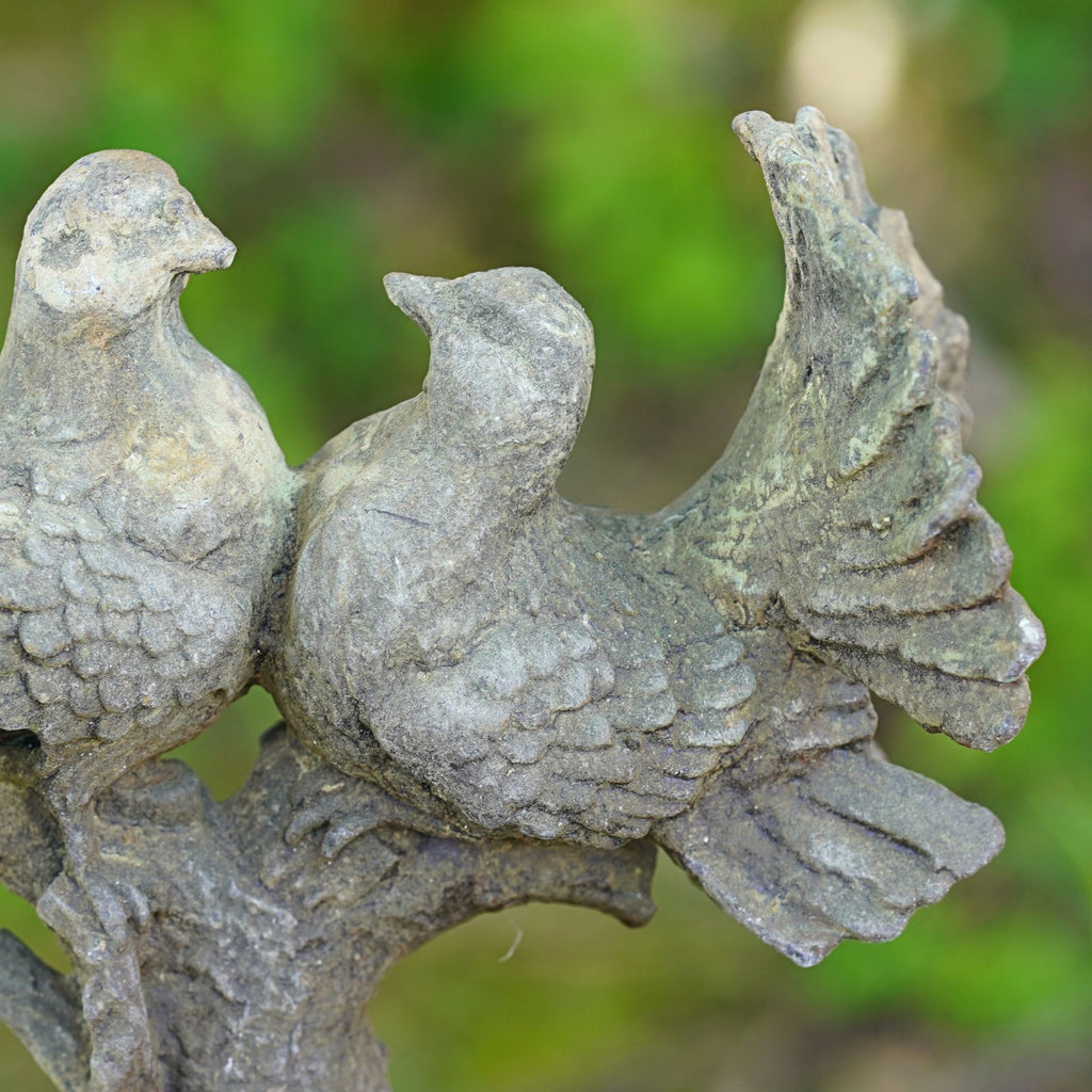 Cast Iron Doves Antique Style