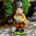 Mad Hatter Alice in Wonderland Resin Garden Ornament