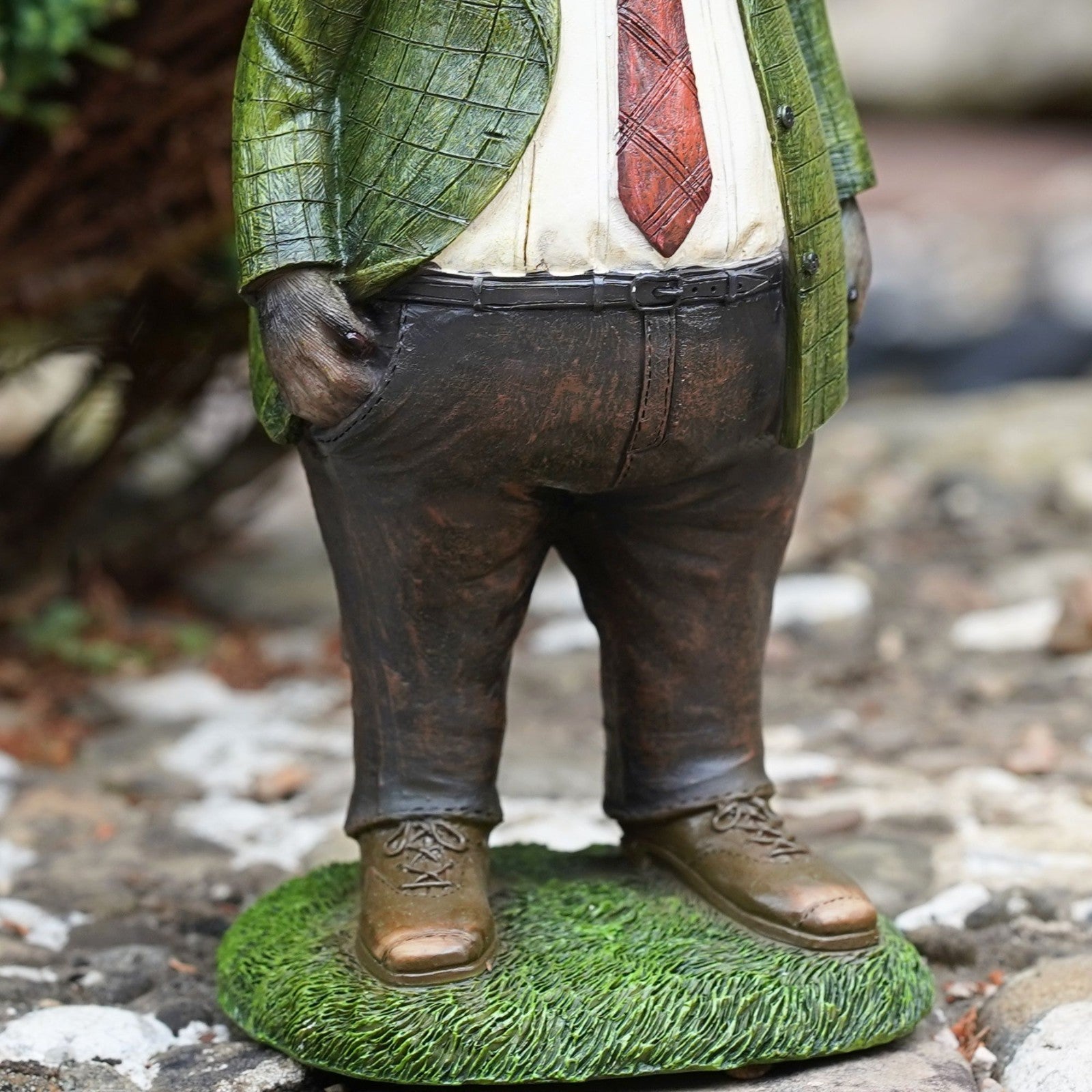 Mr Badger Wind in the Willows Resin Garden Ornament