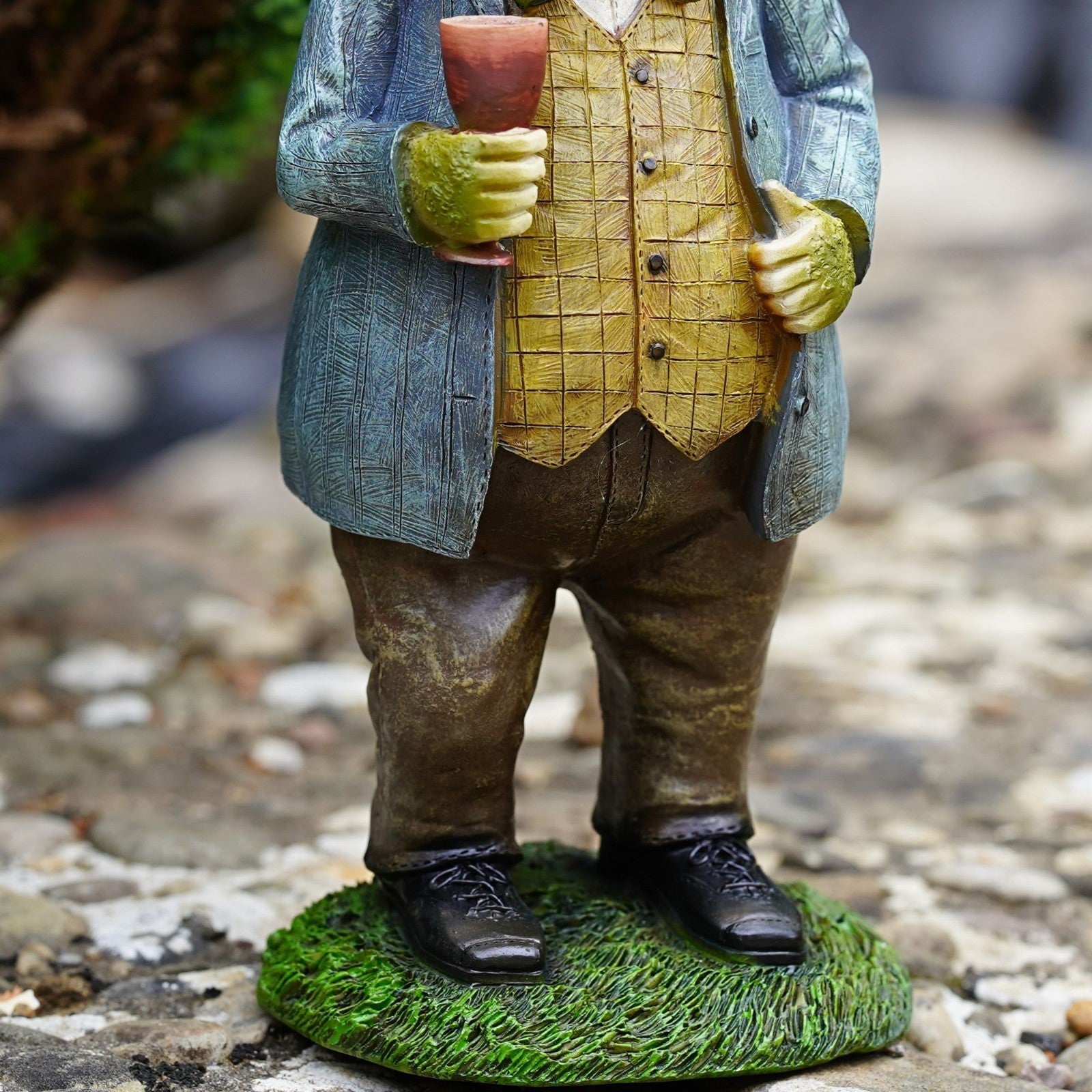 Mr Toad Wind in the Willows Resin Garden Ornament