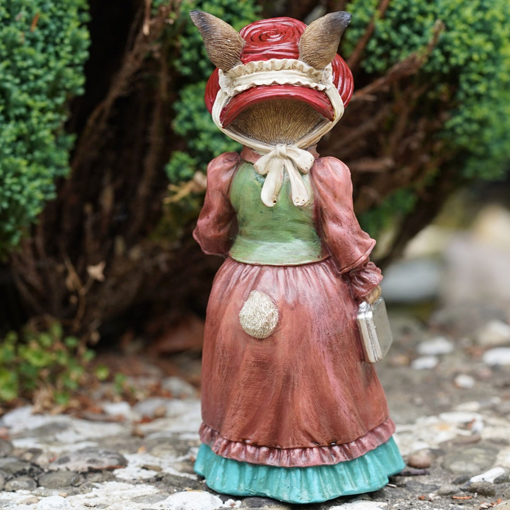 Mr and Mrs Peter Rabbit Resin Garden Ornaments – Set of 2