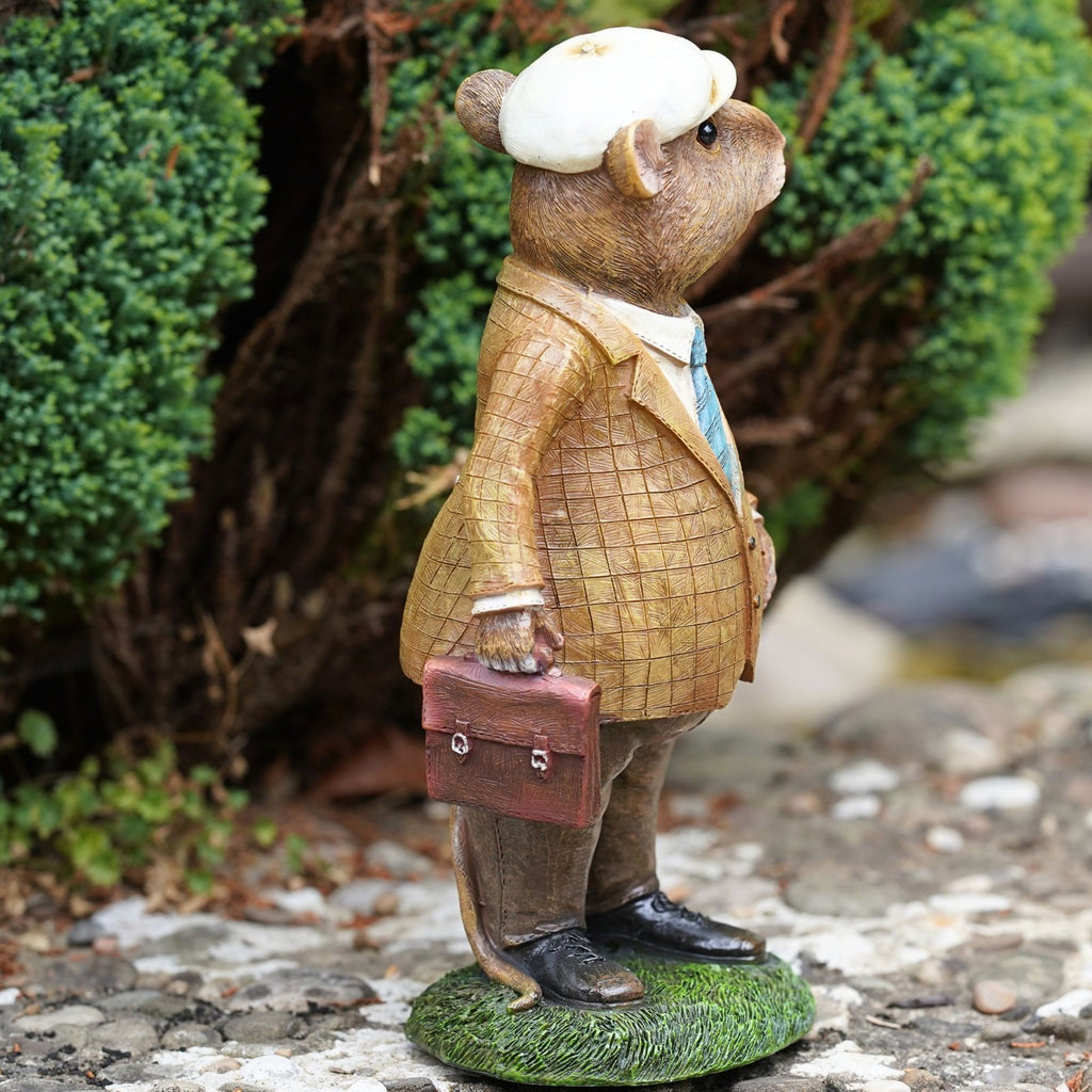 Mr Ratty Wind in the Willows Resin Garden Ornament