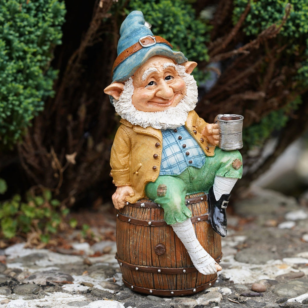 Garden Gnomes Set of 3 Resin Ornaments