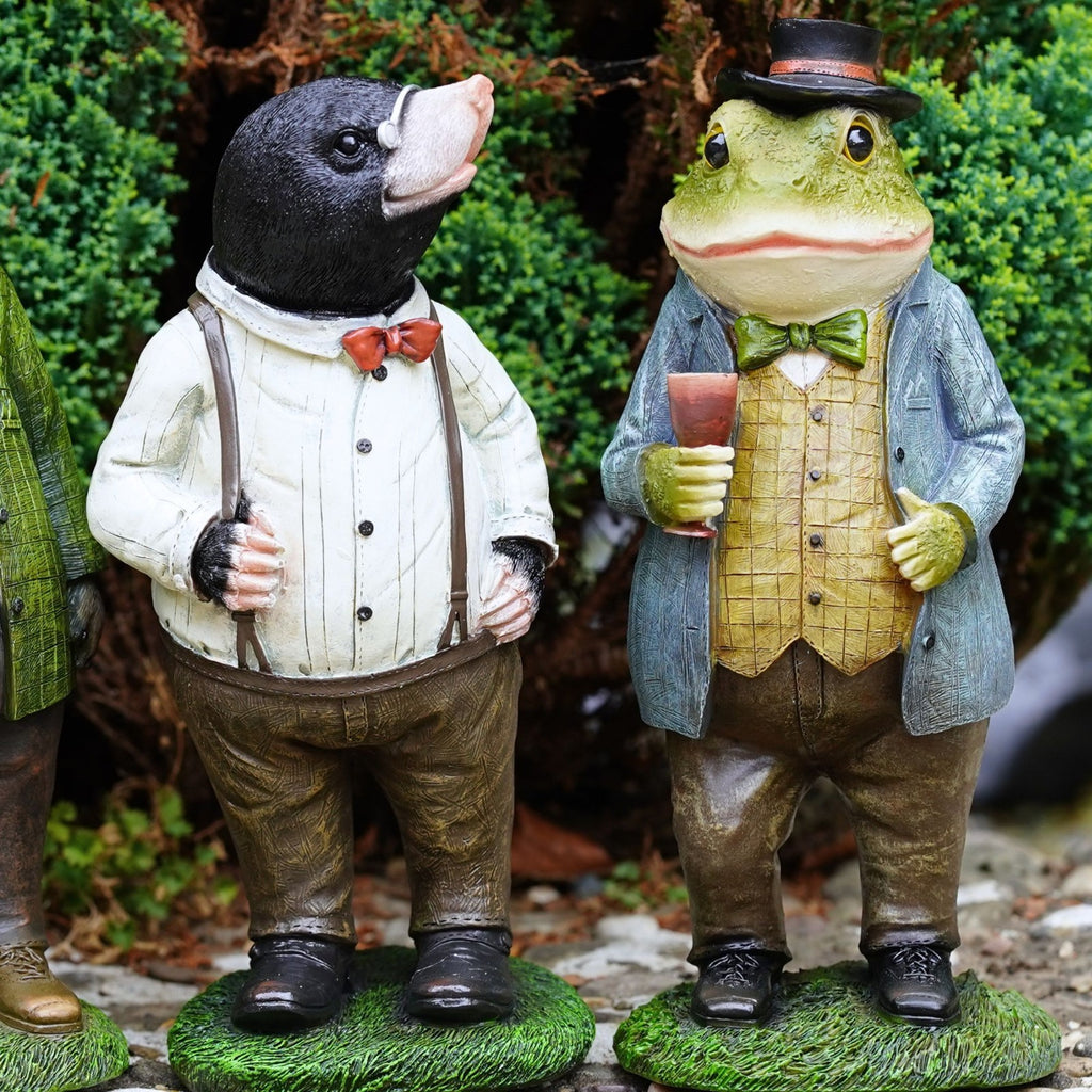 Wind in the Willows Resin Garden Ornaments – Set of 4