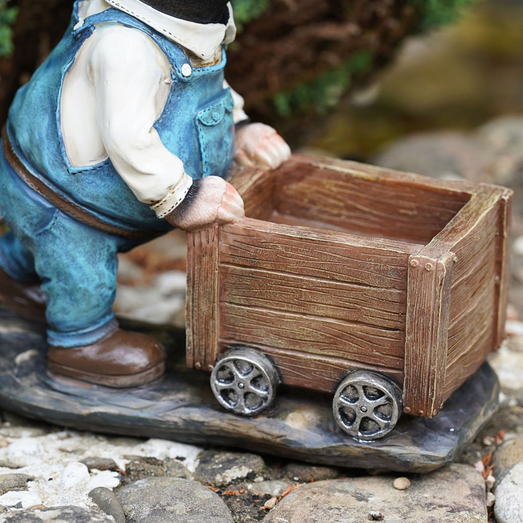 Mining Moles Resin Garden Ornaments – Set of 2