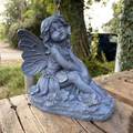 Flower Fairy Resin Garden Statue