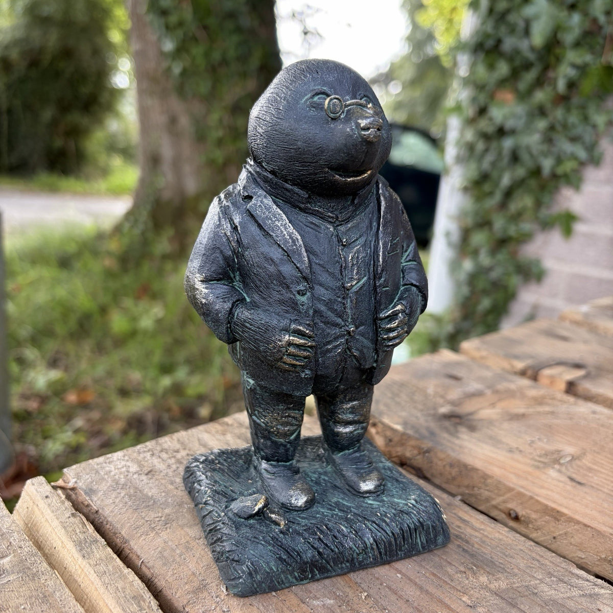 Mr Mole Garden Resin Statue
