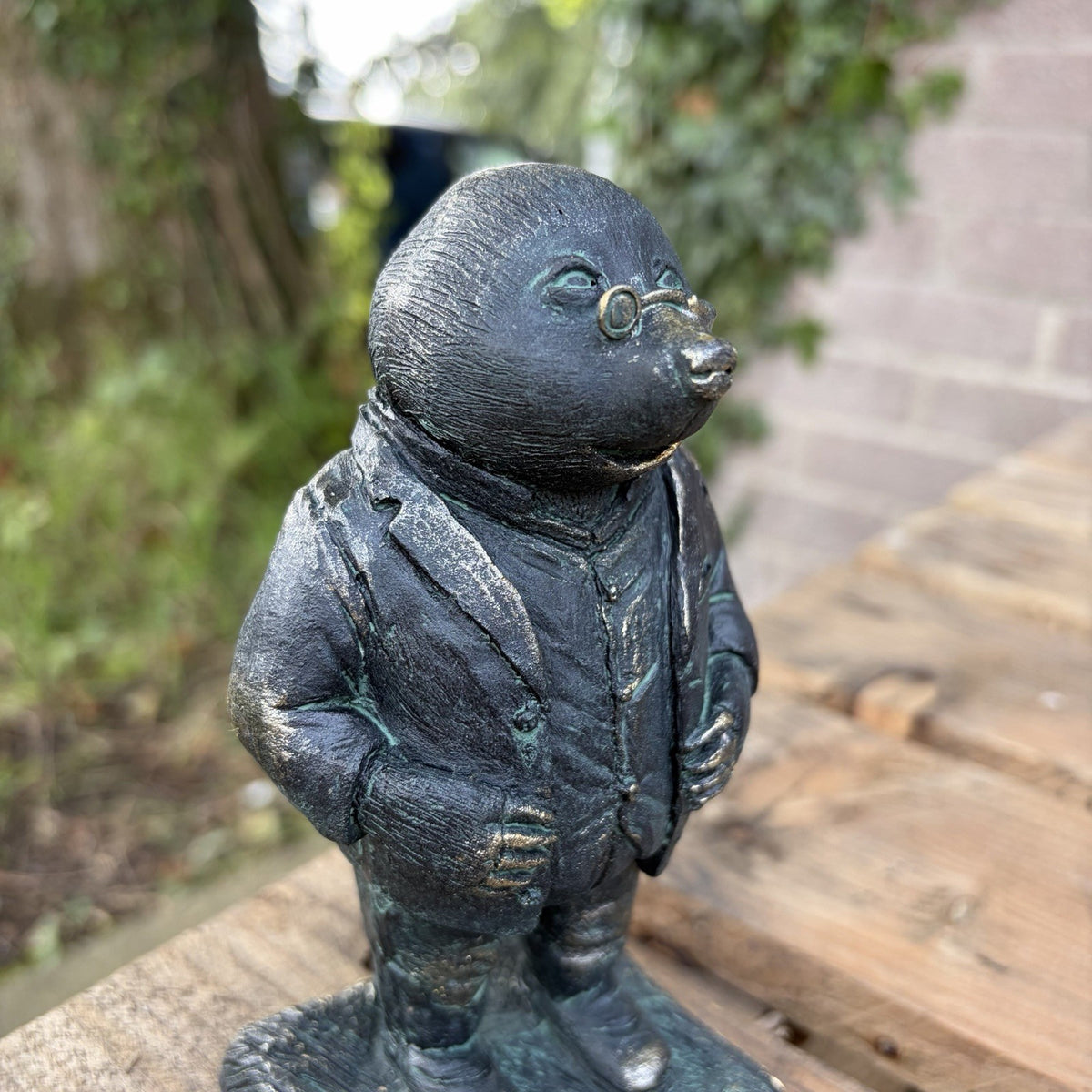 Mr Mole Garden Resin Statue