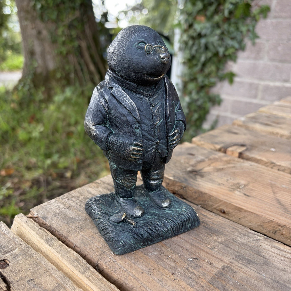Mr Mole Garden Resin Statue