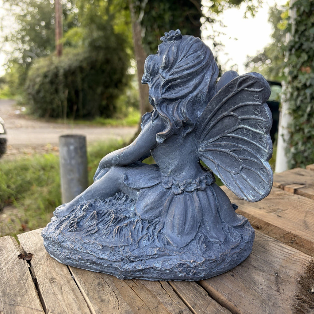 Flower Fairy Resin Garden Statue