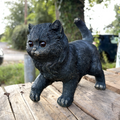 Kitten Garden Statue Resin Cat Ornament