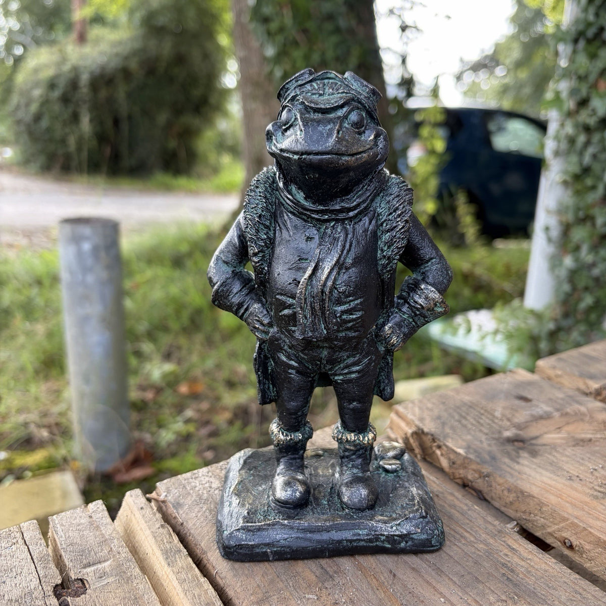 Mr Toad Garden Statue