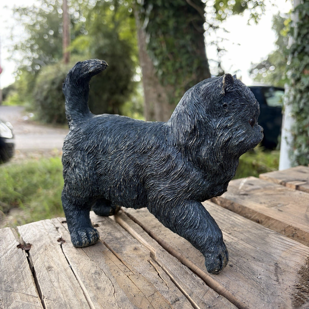 Kitten Garden Statue Resin Cat Ornament