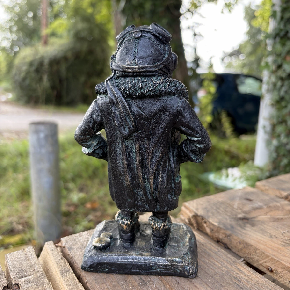 Mr Toad Garden Statue