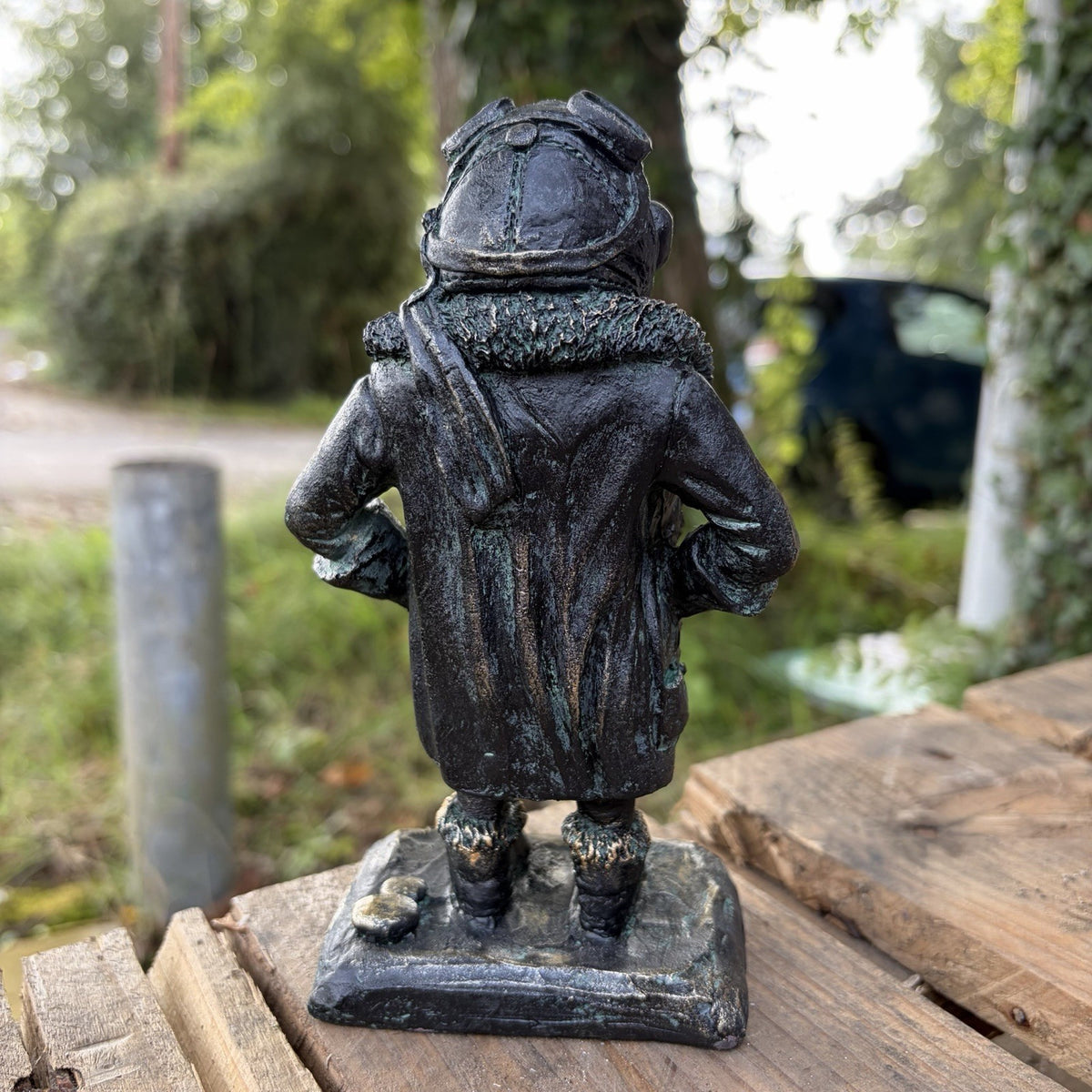 Mr Toad Garden Statue