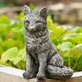 Fox Garden Stone Statue