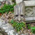 The Green Man Wall Plaque – Resin Tree Face Garden Wall Art