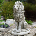 Regal Lion Garden Statue – Large Resin Lion