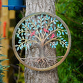 Family Roost Metal Wall Plaque