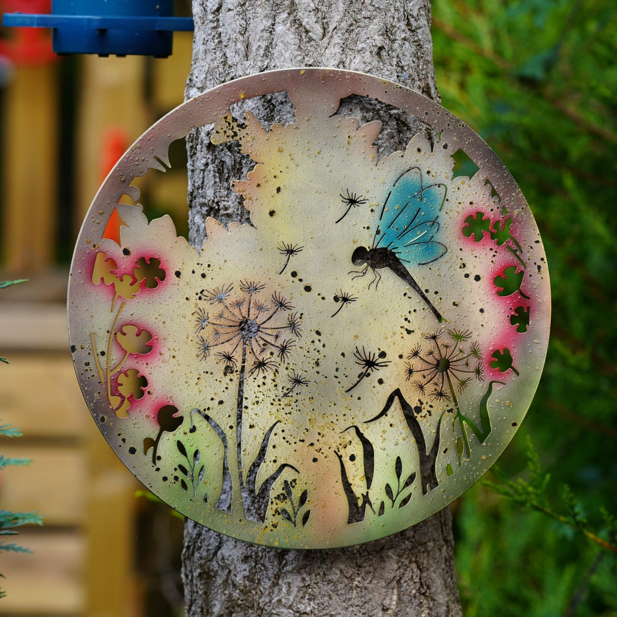 Wish & Wing Metal Wall Plaque
