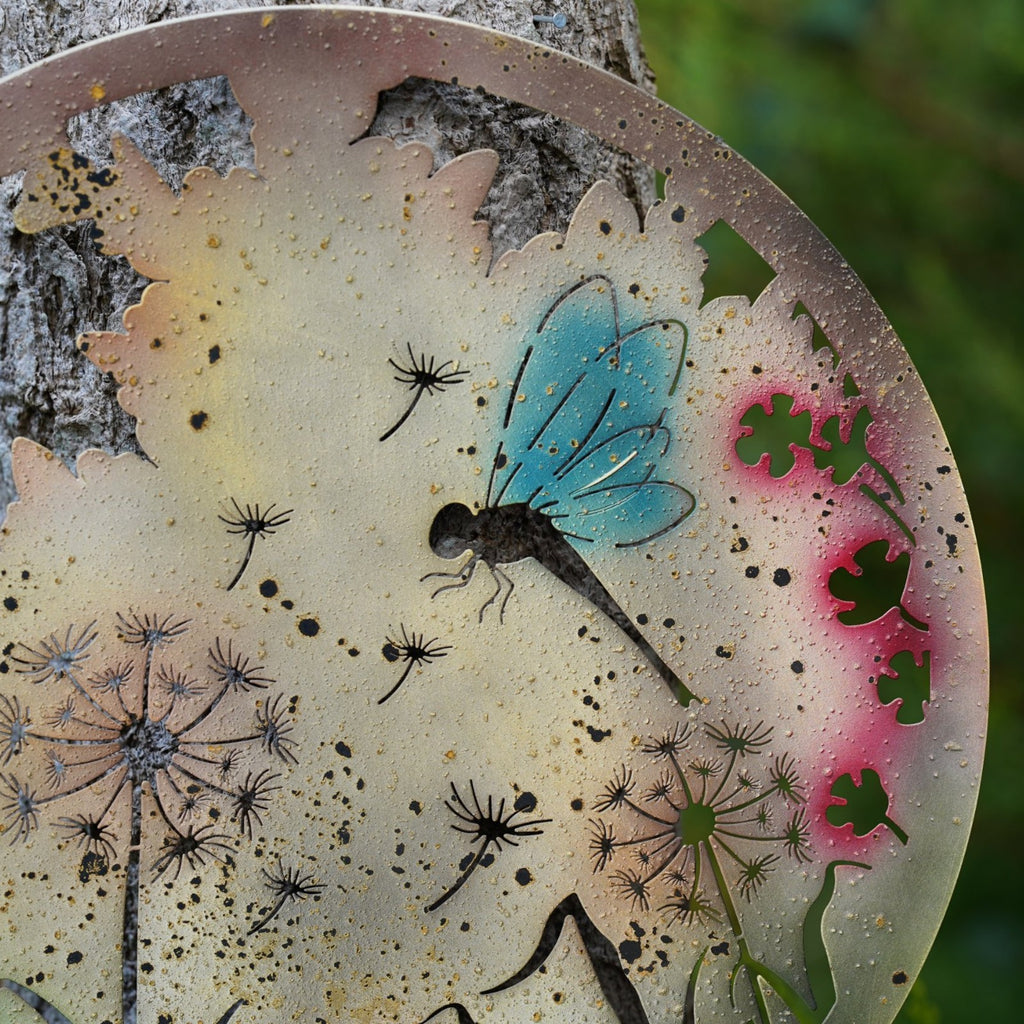 Wish & Wing Metal Wall Plaque